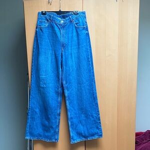 H&M brand new wide leg jeans